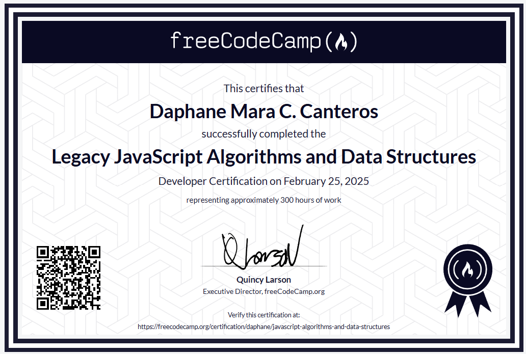 freeCodeCamp: Legacy JavaScript Algorithms and Data Structures